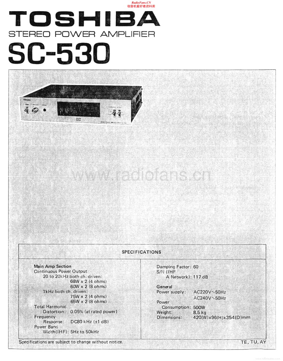 Toshiba-SC-530-Service-Manual电路原理图.pdf_第1页