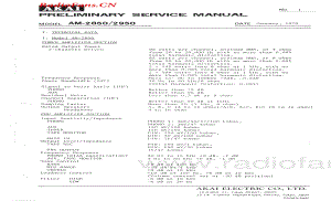 Akai-AM2950-int-sm维修电路图 手册.pdf