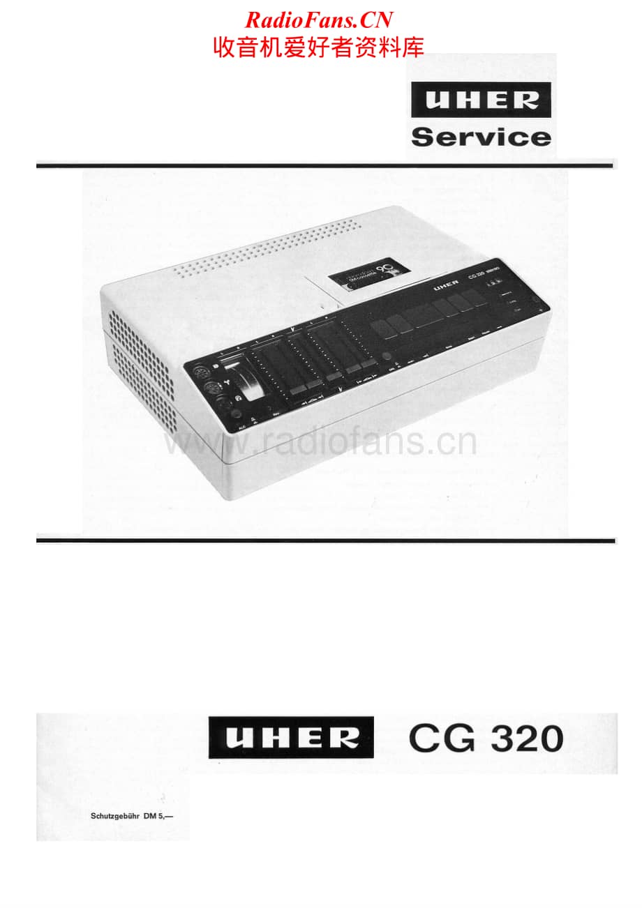 Uher-CG-320-Service-Manual电路原理图.pdf_第1页