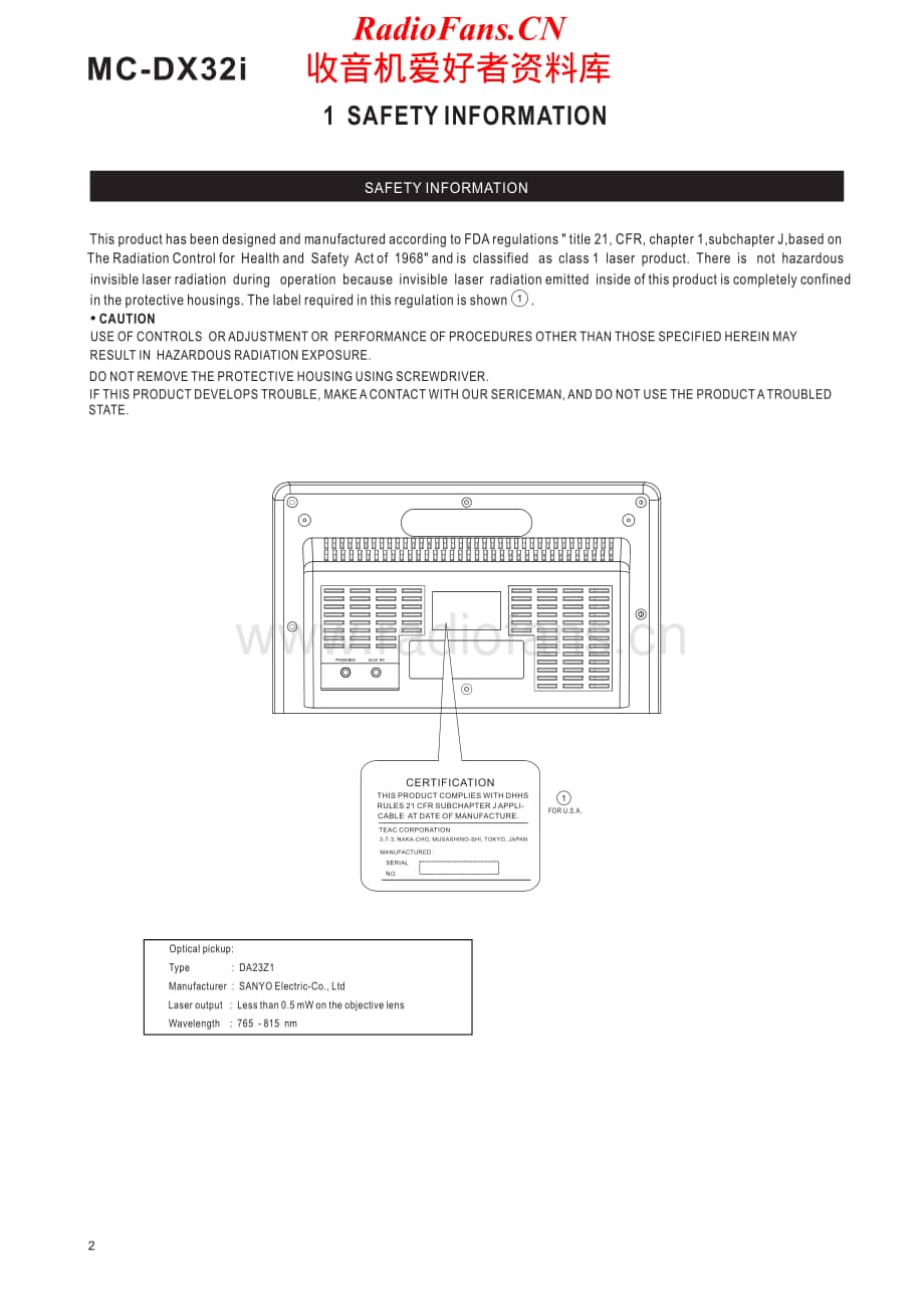 Teac-MC-DX32i-Service-Manual电路原理图.pdf_第2页