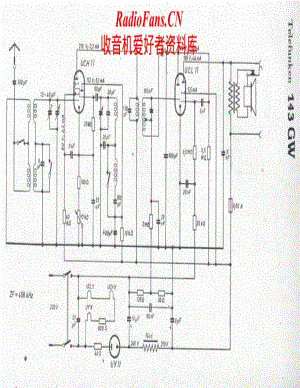 Telefunken-143-GW-Schematic电路原理图.pdf
