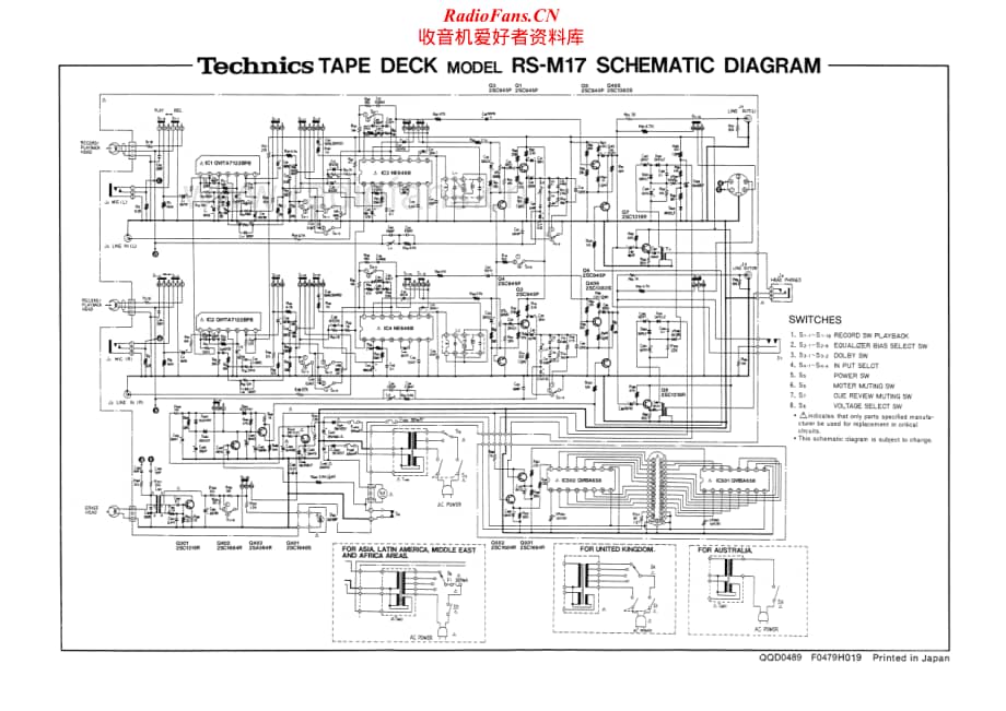 Technics-RSM-17-Schematics电路原理图.pdf_第1页