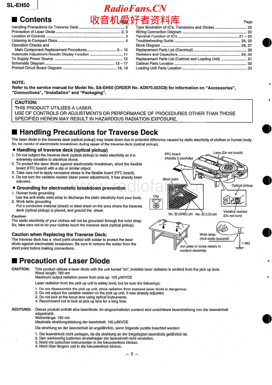 Technics-SLEH-50-Service-Manual电路原理图.pdf_第2页
