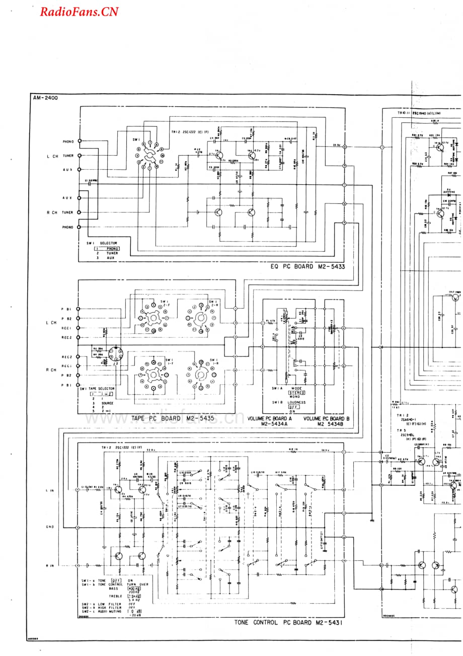 Akai-AM2400-int-sch维修电路图 手册.pdf_第2页