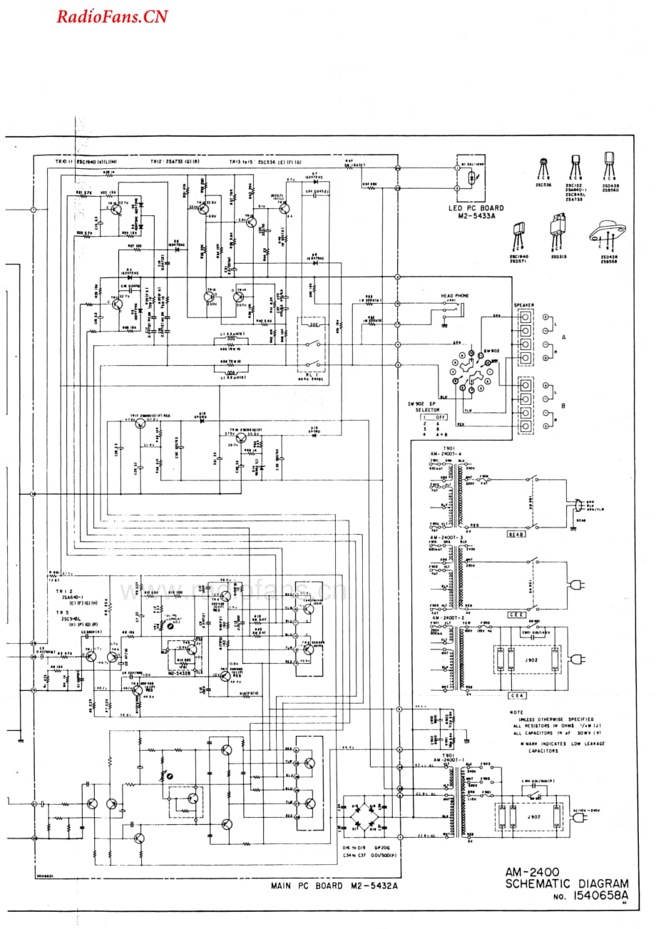 Akai-AM2400-int-sch维修电路图 手册.pdf_第3页