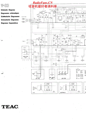 Teac-V-33-Schematic电路原理图.pdf