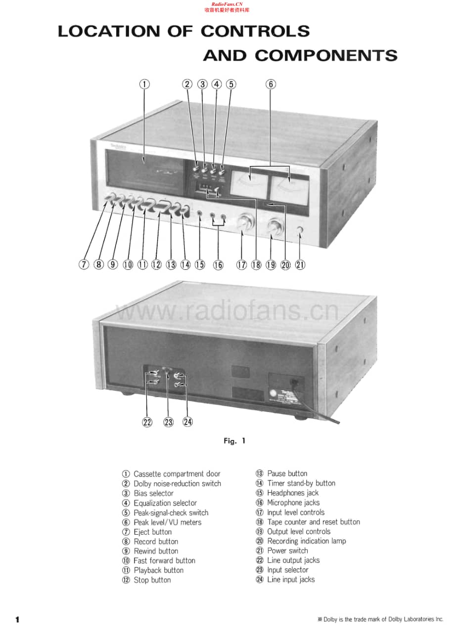 Technics-RS-630-TUS-Service-Manual电路原理图.pdf_第2页