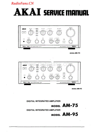 Akai-AM75-int-sm维修电路图 手册.pdf