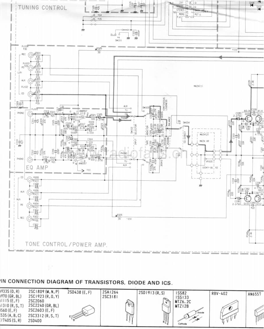 Yamaha-RX-330-Schematic电路原理图.pdf_第3页
