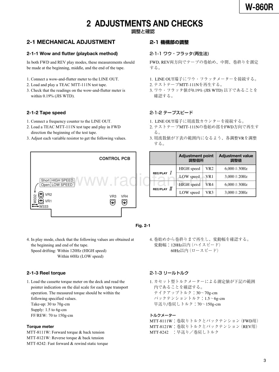 Teac-W-860R-Service-Manual电路原理图.pdf_第3页