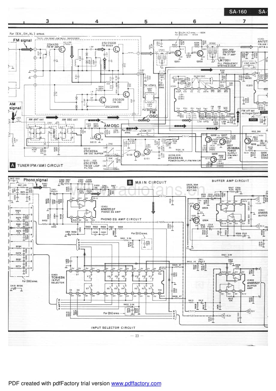 Technics-SA-160-Service-Manual电路原理图.pdf_第3页
