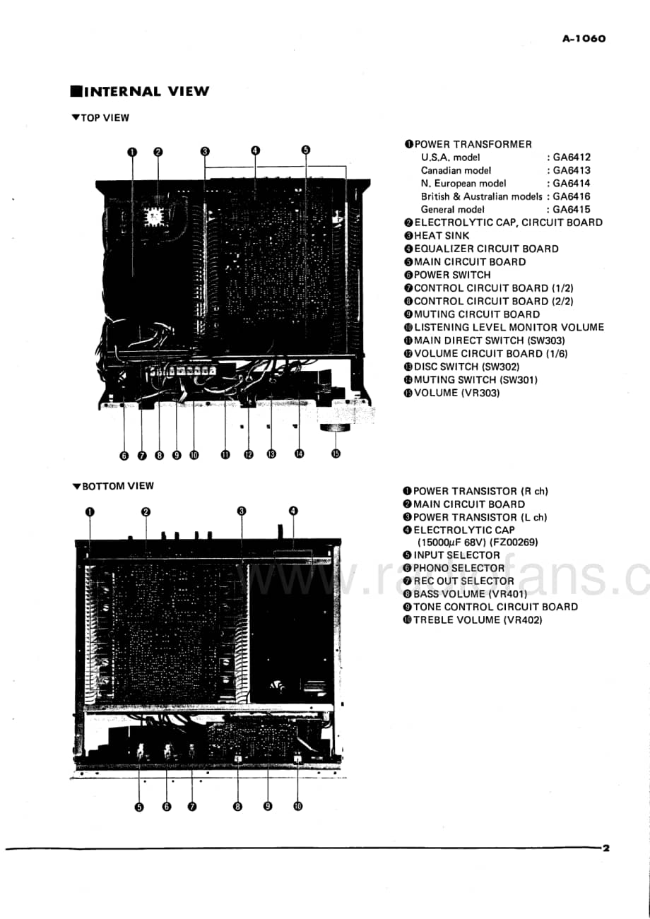 Yamaha-A-1060-Service-Manual电路原理图.pdf_第3页