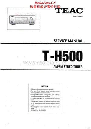 Teac-TH-500-Service-Manual电路原理图.pdf
