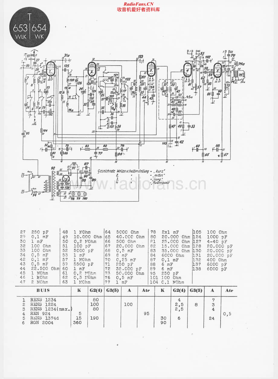 Telefunken-654-WLK-Schematic电路原理图.pdf_第1页