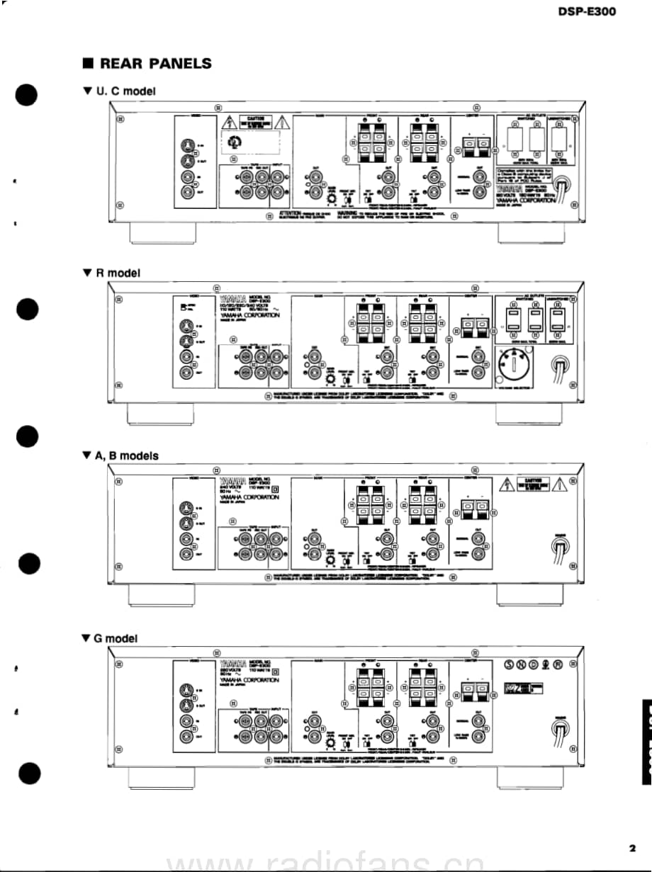 Yamaha-DSPE-300-Service-Manual电路原理图.pdf_第3页