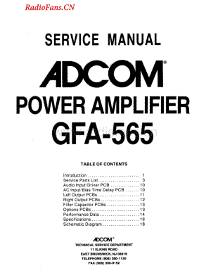 Adcom-GFA565-pwr-sm维修电路图 手册.pdf