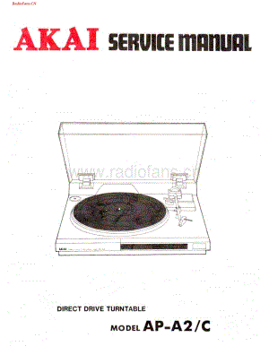 Akai-APA2-tt-sm维修电路图 手册.pdf