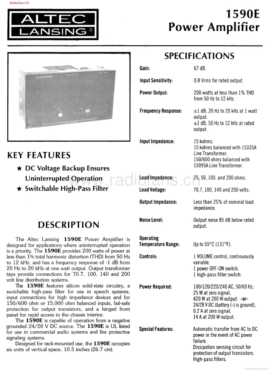 AltecLansing-1590E-pwr-sm维修电路图 手册.pdf_第1页