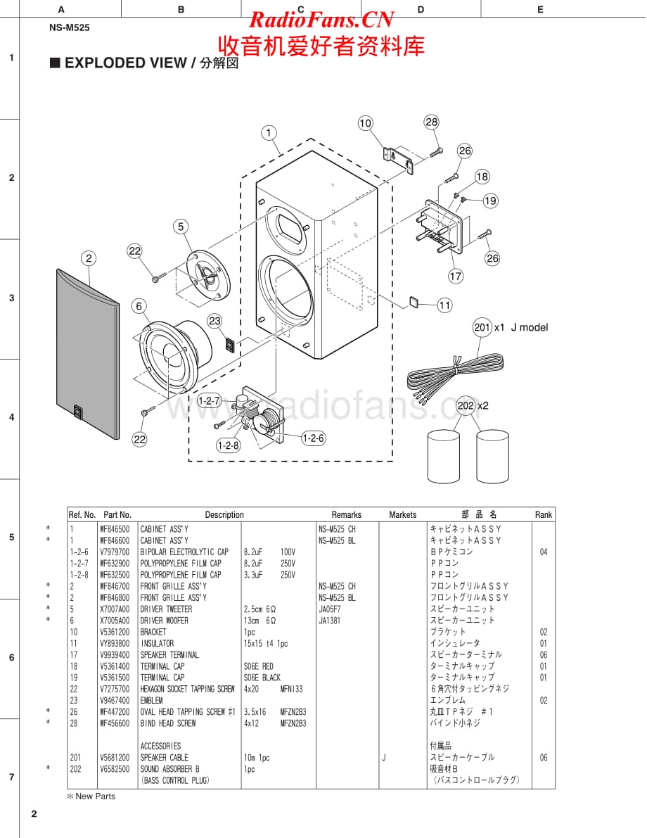 Yamaha-NSM-525-Service-Manual电路原理图.pdf_第2页