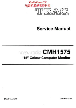 Teac-CM-H1575-Service-Manual电路原理图.pdf