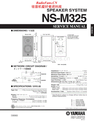 Yamaha-NSM-325-Service-Manual电路原理图.pdf