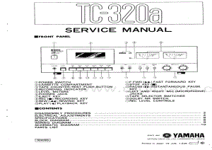 Yamaha-TC-320-A-Service-Manual电路原理图.pdf