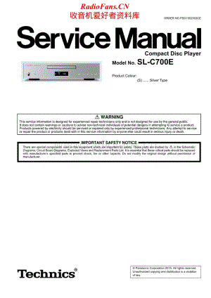 Technics-SLC-700-E-Service-Manual电路原理图.pdf