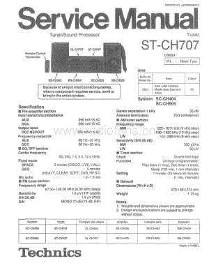 Technics-STCH-707-Service-Manual电路原理图.pdf