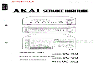 Akai-UCK2-tun-sm维修电路图 手册.pdf