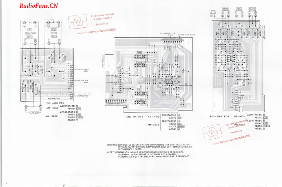 Akai-AMA102-rec-sch维修电路图 手册.pdf_第3页