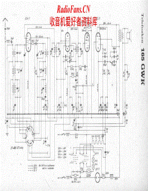 Telefunken-165-GWK-Schematic电路原理图.pdf