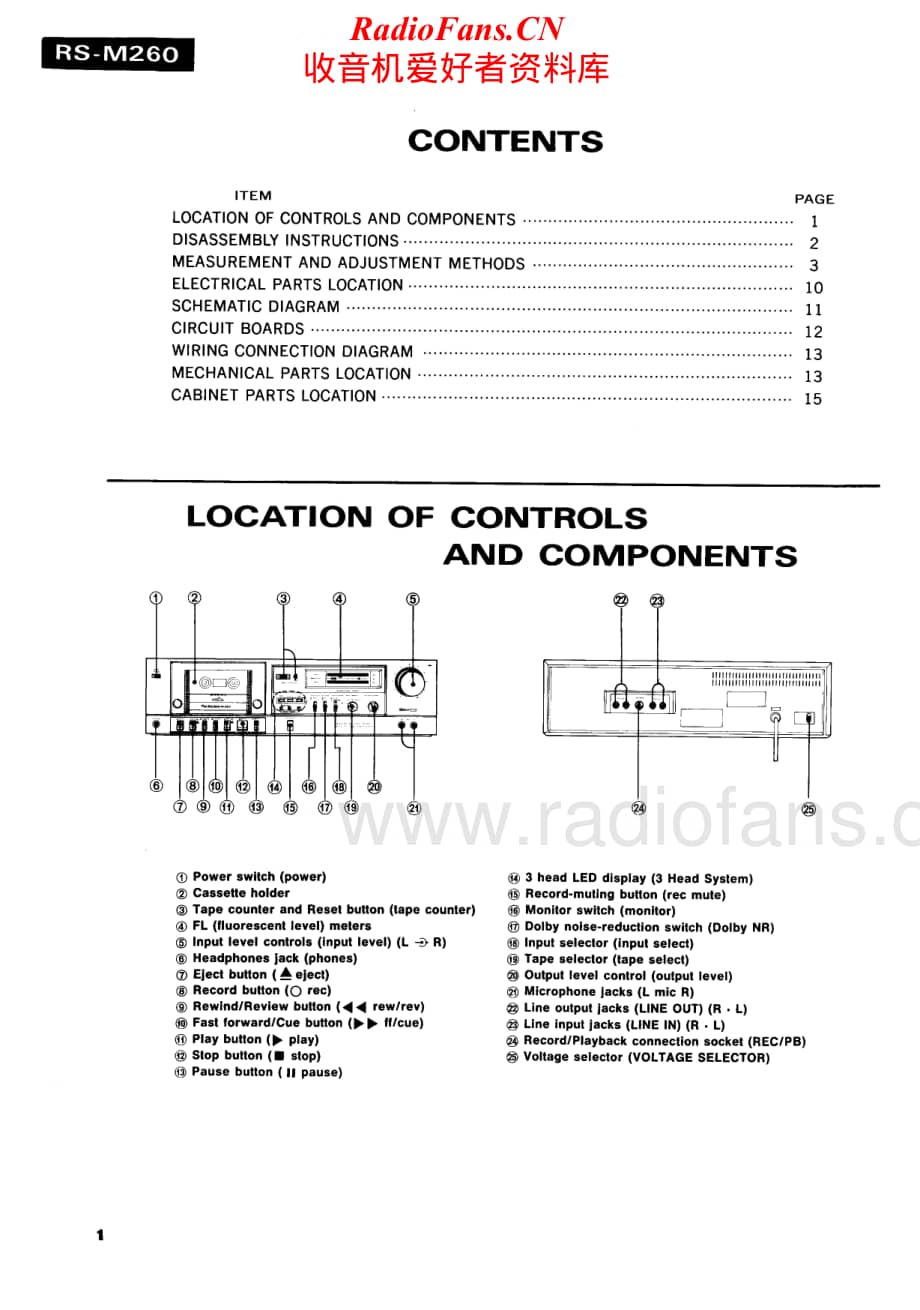 Technics-RSM-260-Service-Manual电路原理图.pdf_第2页