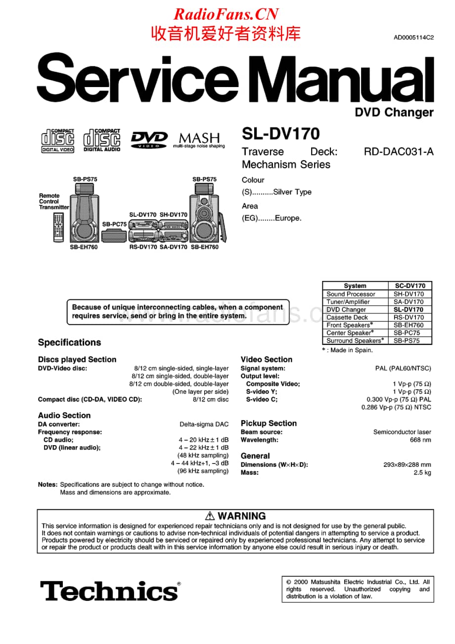 Technics-SLDV-170-Service-Manual电路原理图.pdf_第1页