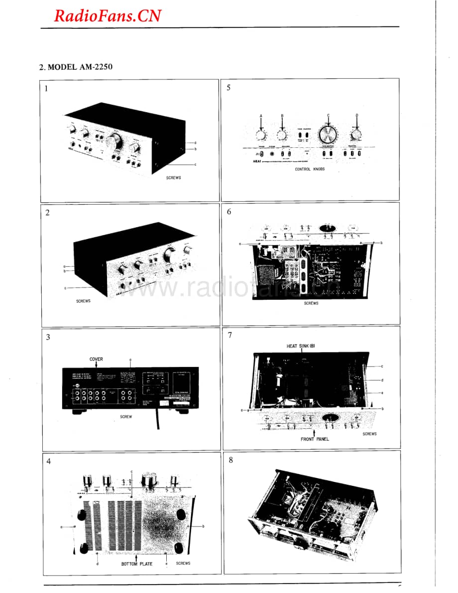 Akai-AM2250-int-sm维修电路图 手册.pdf_第3页