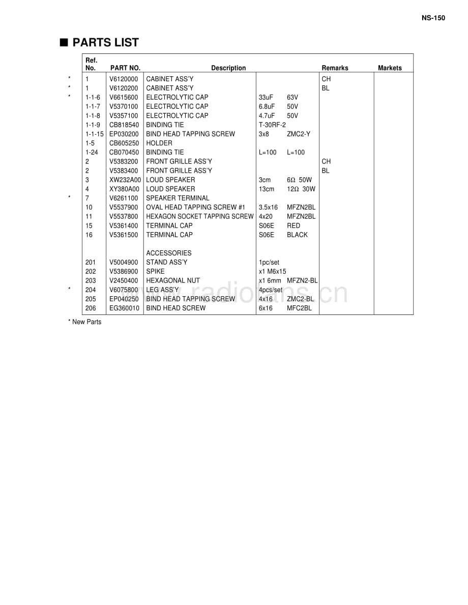 Yamaha-NS-150-Service-Manual电路原理图.pdf_第3页