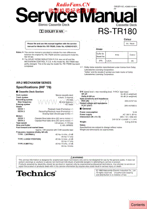 Technics-RSTR-180-Service-Manual电路原理图.pdf