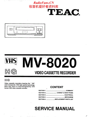 Teac-MV-8020-Service-Manual电路原理图.pdf
