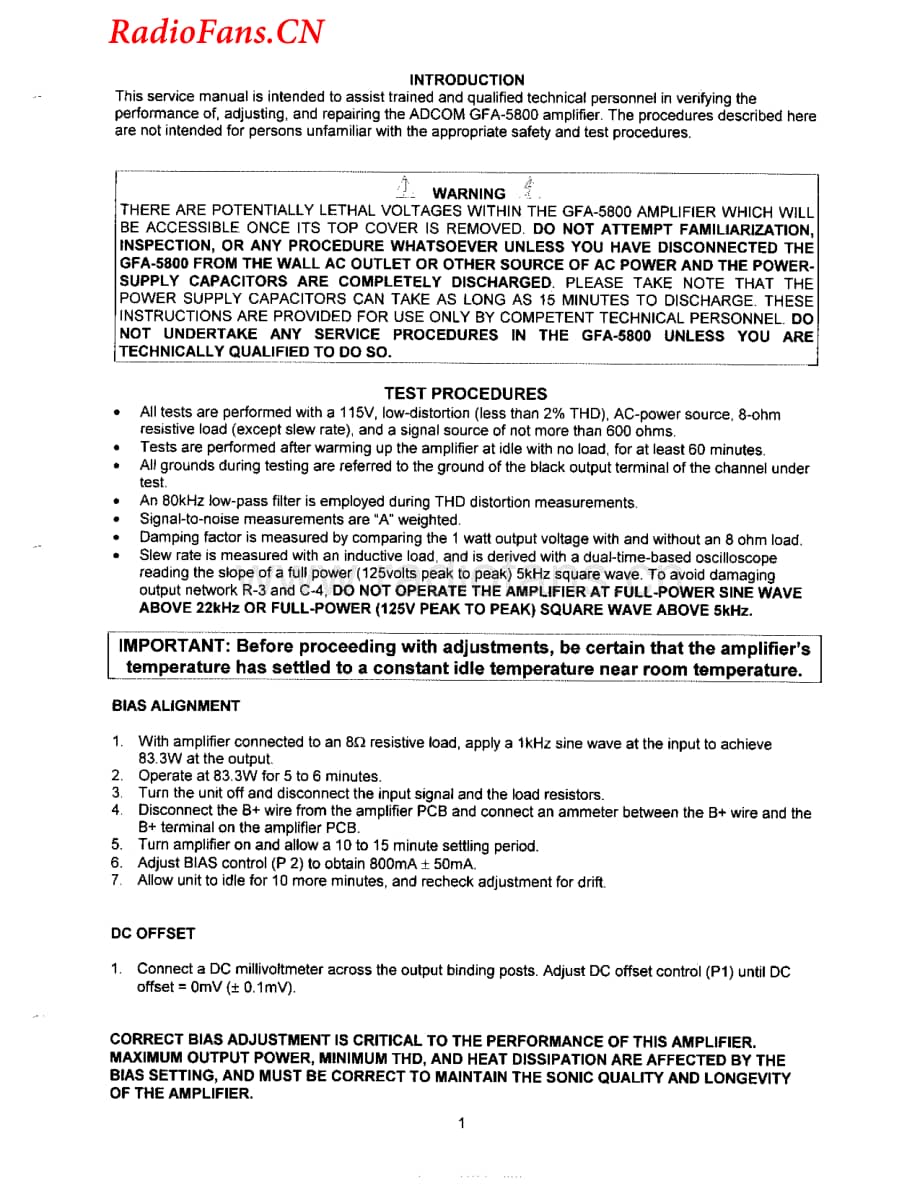 Adcom-GFA5800-pwr-sm维修电路图 手册.pdf_第2页