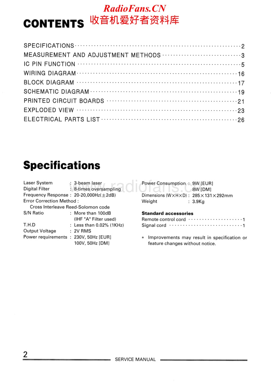Teac-PD-H500-Service-Manual电路原理图.pdf_第2页