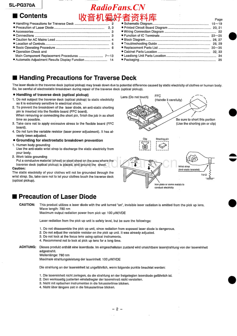 Technics-SLPG-370-A-Service-Manual电路原理图.pdf_第2页