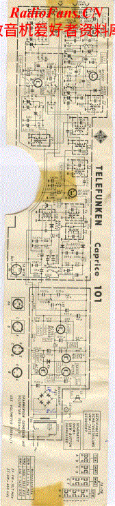 Telefunken-Caprice-101-Schematic电路原理图.pdf