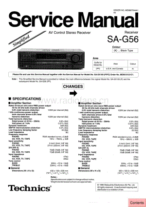 Technics-SAG-56-Service-Manual电路原理图.pdf