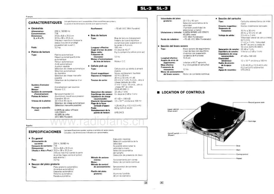 Technics-SL-3-Service-Manual电路原理图.pdf_第3页