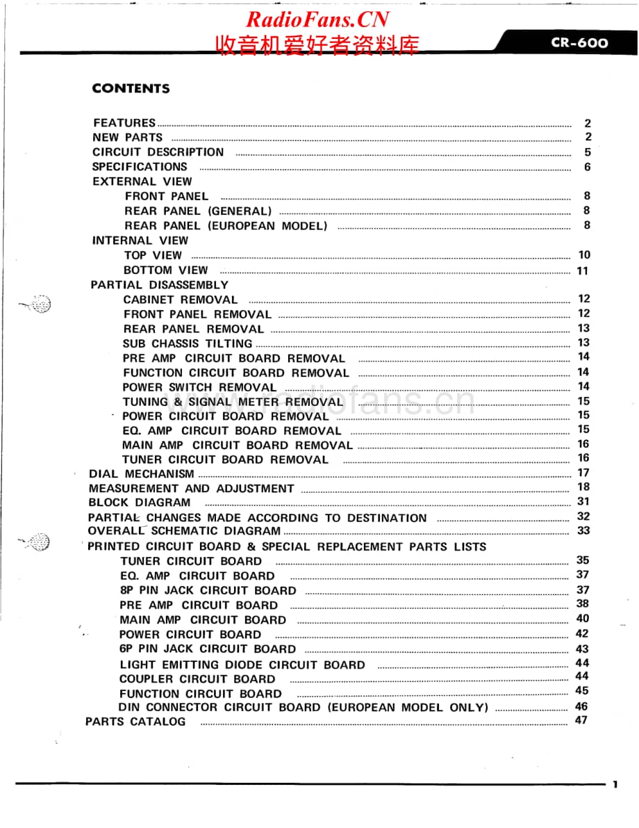 Yamaha-CR-600-Service-Manual电路原理图.pdf_第2页