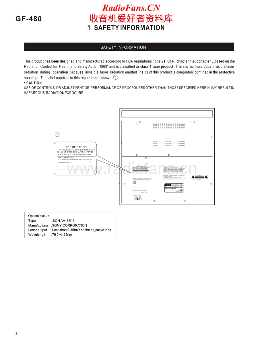 Teac-GF-480-Service-Manual电路原理图.pdf_第2页