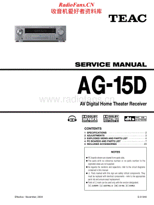 Teac-AG-15-D-Service-Manual电路原理图.pdf