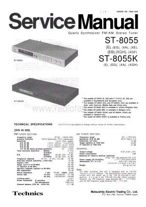 Technics-ST-8055-Service-Manual电路原理图.pdf