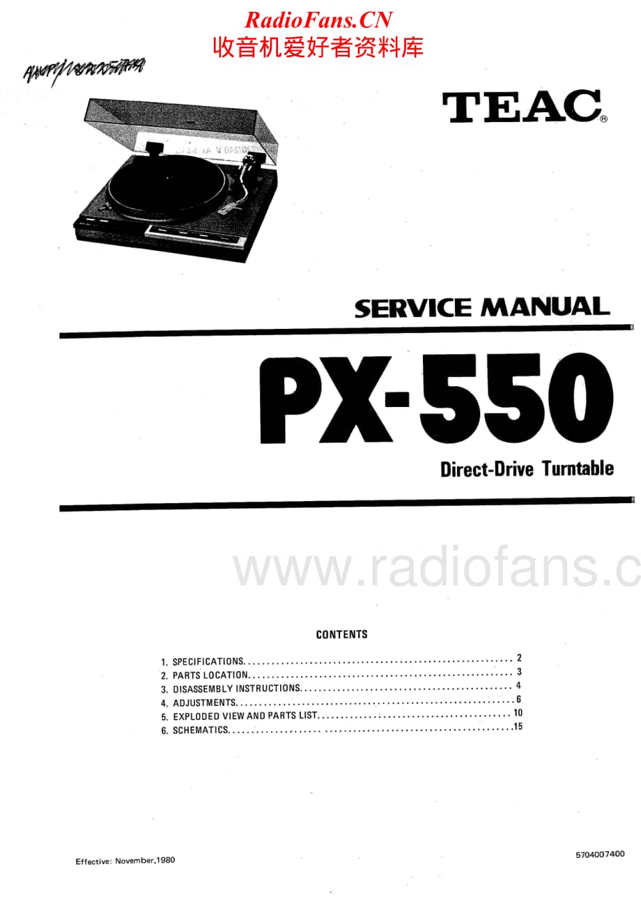 Teac-PX-550-Service-Manual电路原理图.pdf_第1页