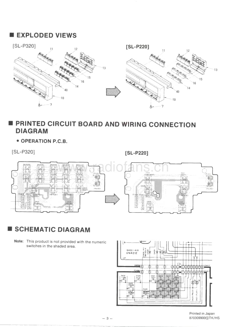 Technics-SLP-220-Service-Manual电路原理图.pdf_第3页