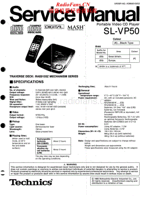 Technics-SLVP-50-Service-Manual电路原理图.pdf